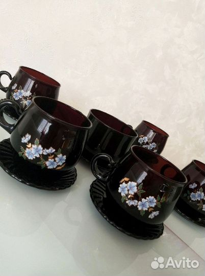 Новый/С позолотой/Сервиз/ 