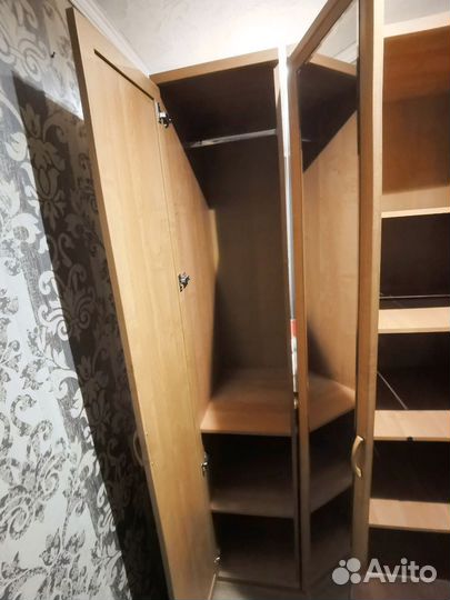 Шкаф большой высокий двух секционный
