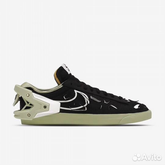 Кеды Nike x acronym Blazer Low Night Black Olive