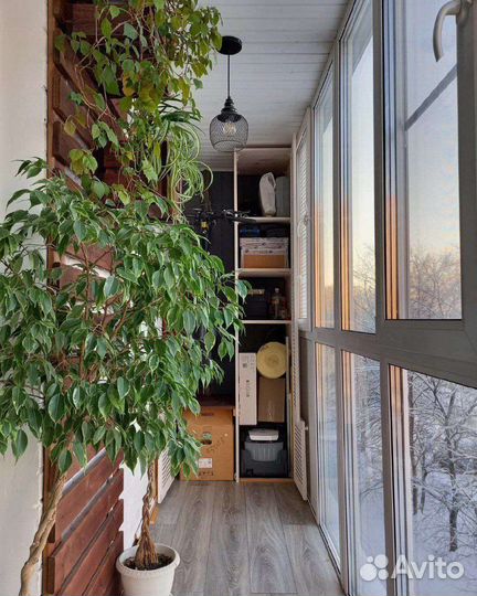 Отделка балкона