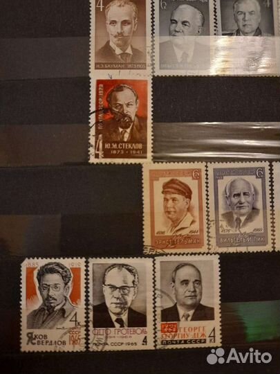 Марки СССР 1965-73гг. Госуд. деятели. Цена за все