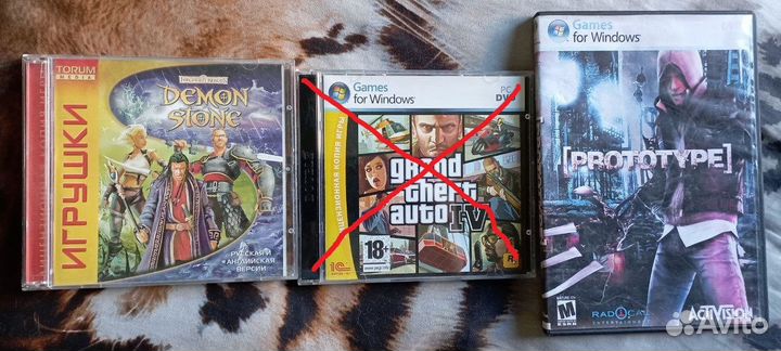 Диски со старыми играми для пк