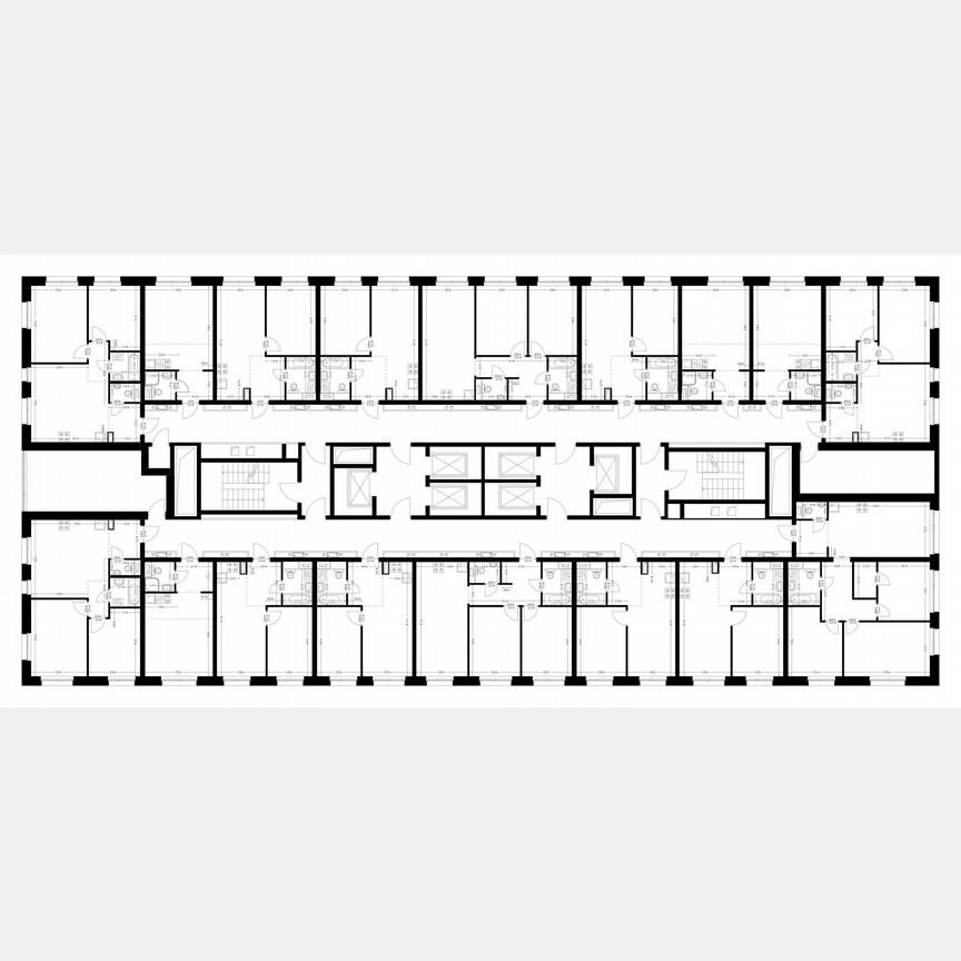 2-к. квартира, 54,9 м², 17/45 эт.