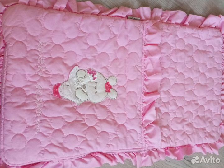 Детское одеяло и конверт на выписку