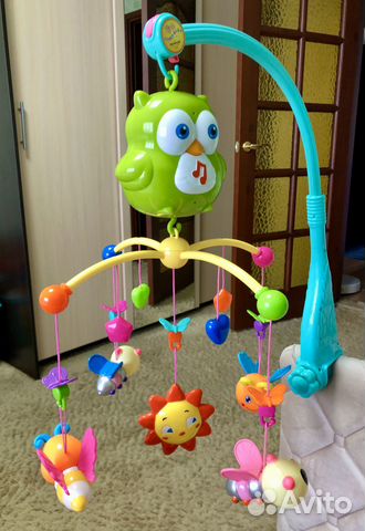 Музыкальная карусель (мобиль) для кроватки