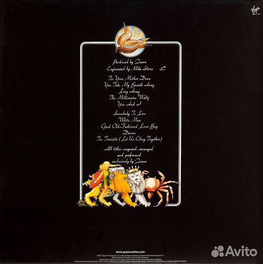 Виниловая пластинка Queen, A Day AT The Races (Sta