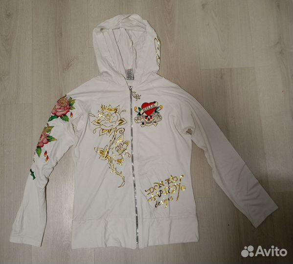 Зип худи женское Ed Hardy