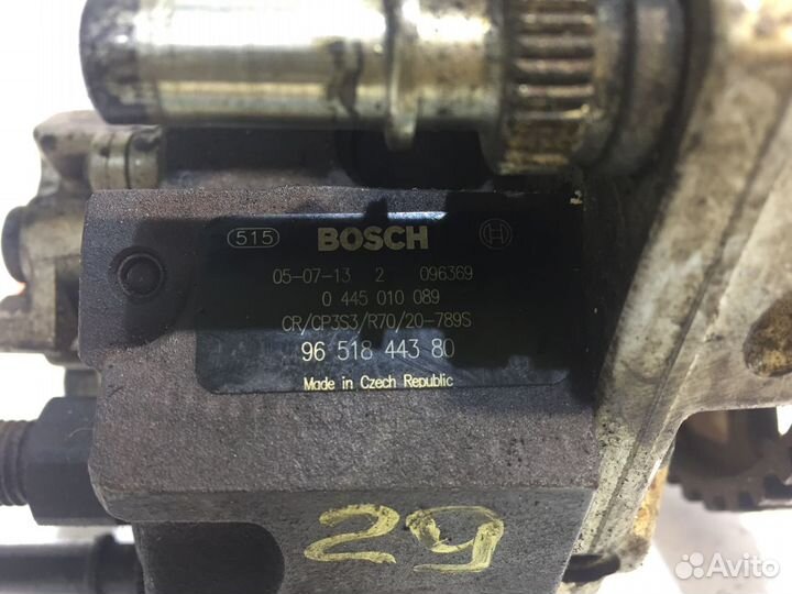 Пежо Партнер Топливный насос высокого давления