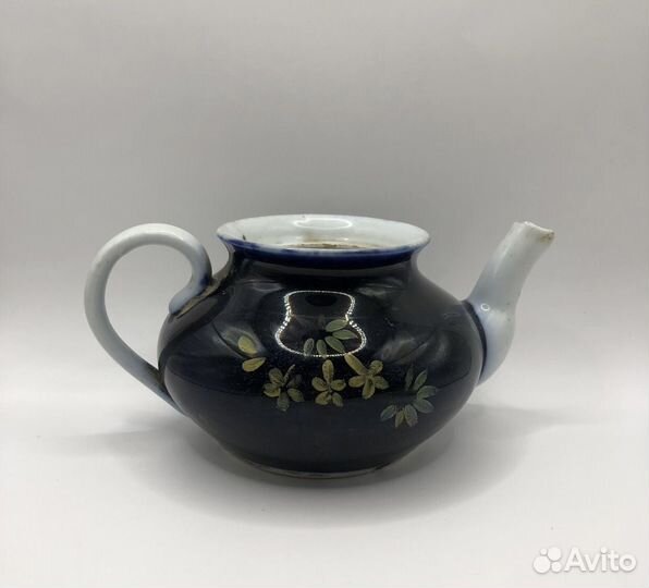 Редкий дореволюционный чайник Барминых 19в