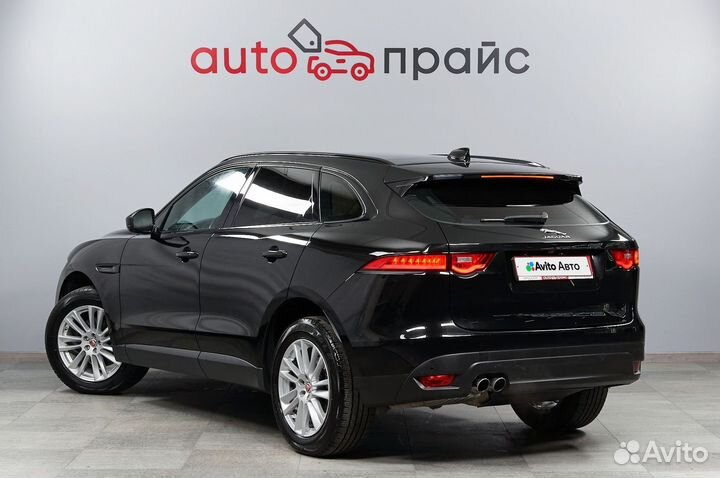 Jaguar F-Pace 2.0 AT, 2017, 92 000 км