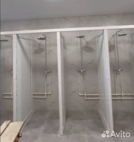 Перегородки для душа пвх