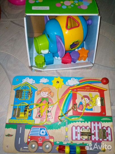 Игрушки развивающие пакетом