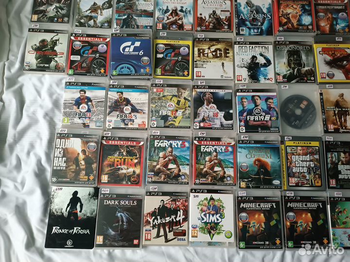 Диски для ps3 обновлено 18.07