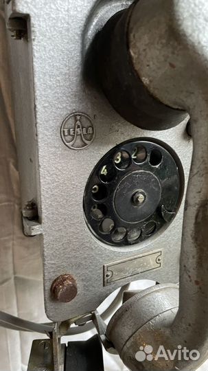 Судовой телефон раритет (Tesla Чехословакия)