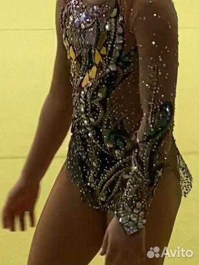 Купальник для художественной гимнастики 8-10 лет