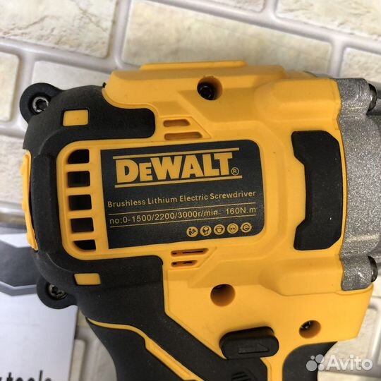 Ударная дрель шуруповерт+винтоверт Dewalt 2в1