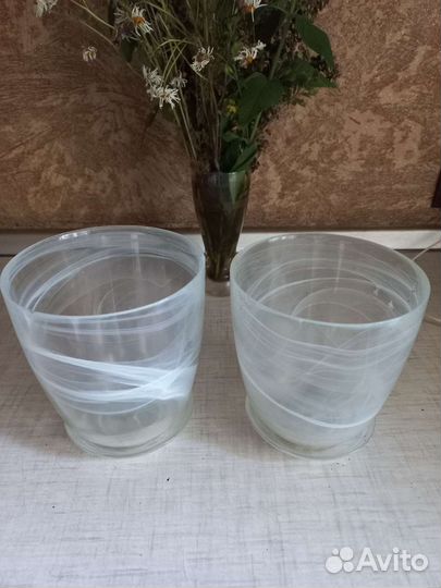 Горшки стеклянные д/орхидей