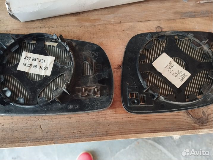 Зеркало заднего вида с подогревом комплект