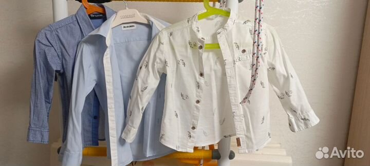 Рубашка для мальчика 92