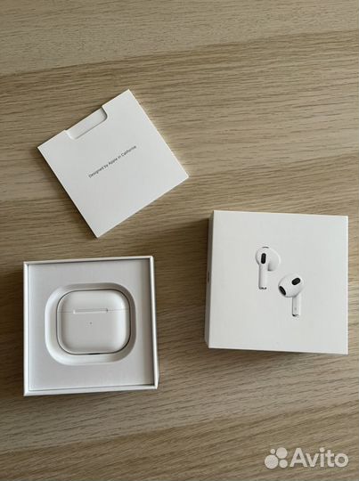 Наушники Apple AirPods (3 пок.)