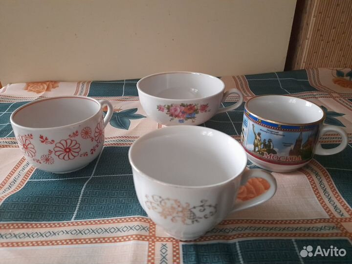 Бокалы,чашки Вербилки,Дулево,Гжель,Песочное СССР