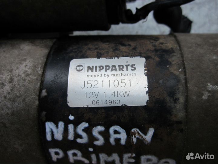 Стартер Nissan Primera P11