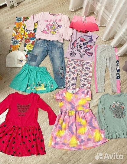 Пакет вещей для девочки 104 (12 вещей)