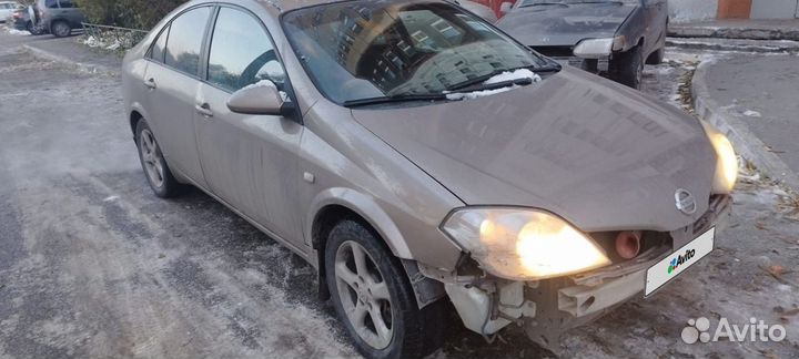 Nissan Primera 1.8 МТ, 2006, битый, 170 000 км