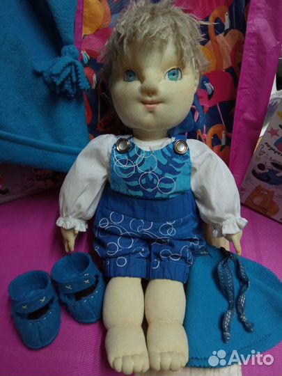 Интерьерная кукла ручной работы рост 42 см