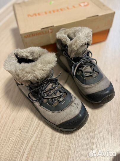 Зимние ботинки merrell 38