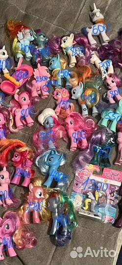 Много пони my little pony