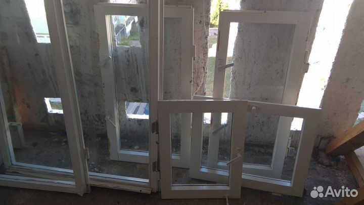 Деревянные окна бу в отличном состоянии