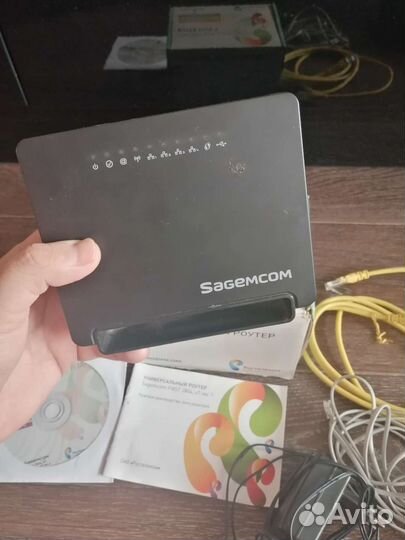 Wifi роутер adsl sagemcom fast 2804 v.7 rev.1