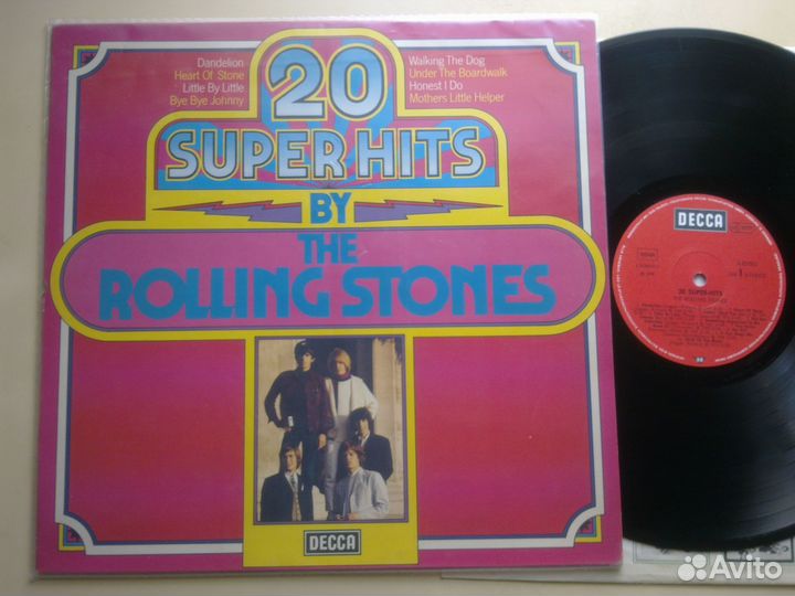 LP The Rolling Stones. CD Fleetwood Mac