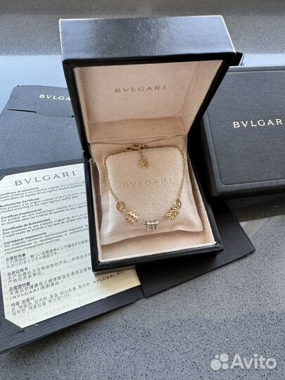 Bvlgari с доками браслет, оригинал