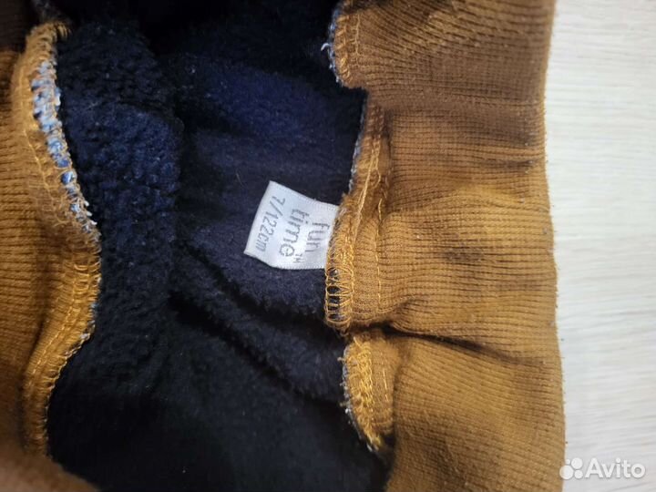 Утеплённые джинсы 122