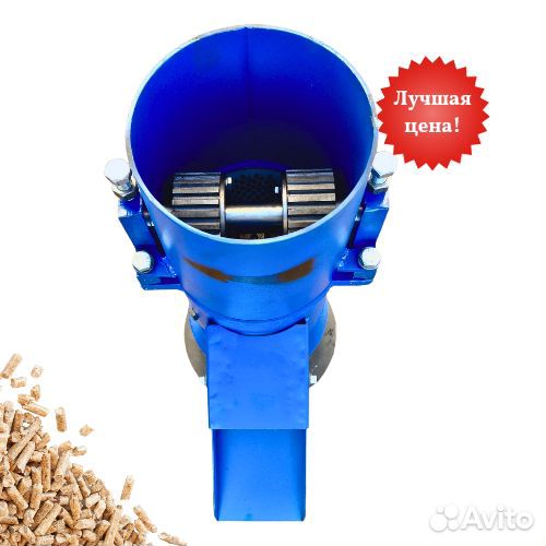 Рабочая часть гранулятора с матрицей 125мм