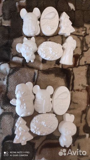 Гипсовые фигурки для росписи