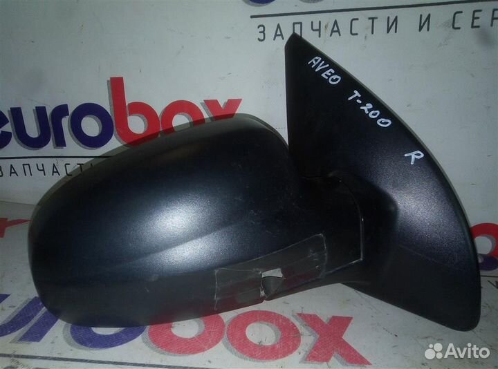 Зеркало правое механическое Chevrolet Aveo (T200)