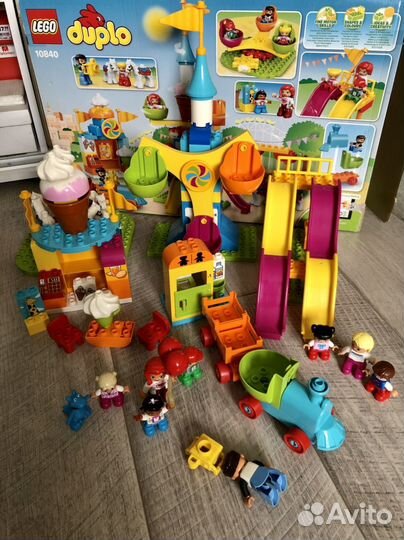 Lego duplo Большой парк аттракционов