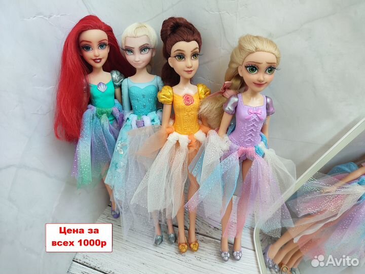 Лот Дисней принцессы ооак