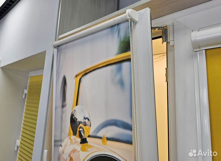 Рулонные шторы на электроприводе