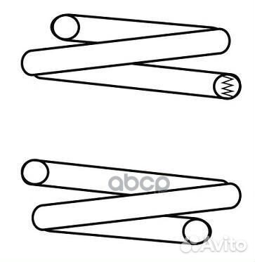 Пружина подвески 14101251 CS Germany