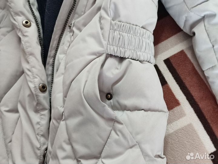 Пуховик зимний для девочки 128