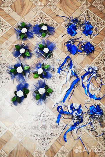 Свадебные украшения на автомобили