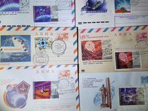 Конверты и почтовые карточки СССР спец.гашение
