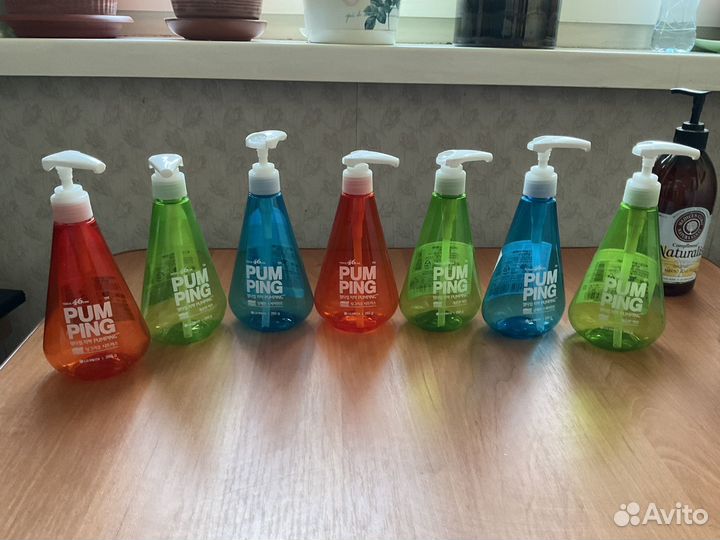 Пластиковые флаконы