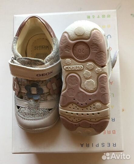 Обувь для девочки geox 20