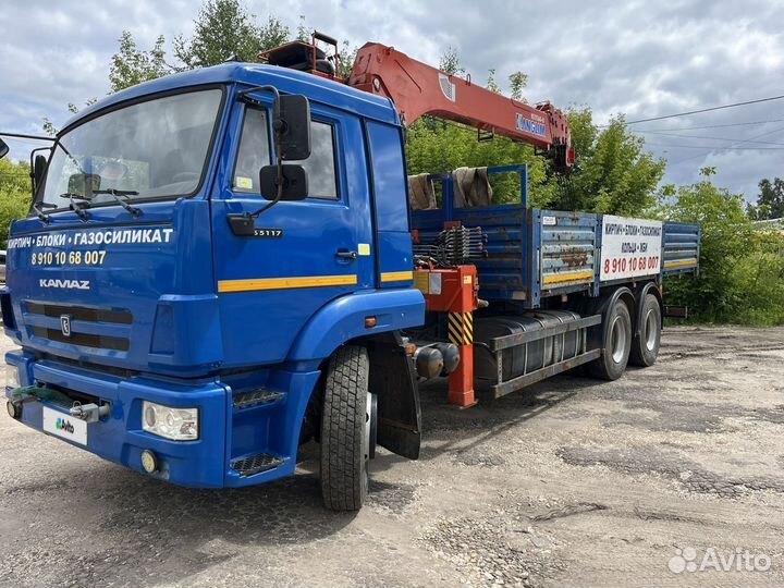 КамАЗ 65117 с КМУ, 2017