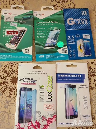 Пленка и стекло для Samsung s7 (5.1 экран)